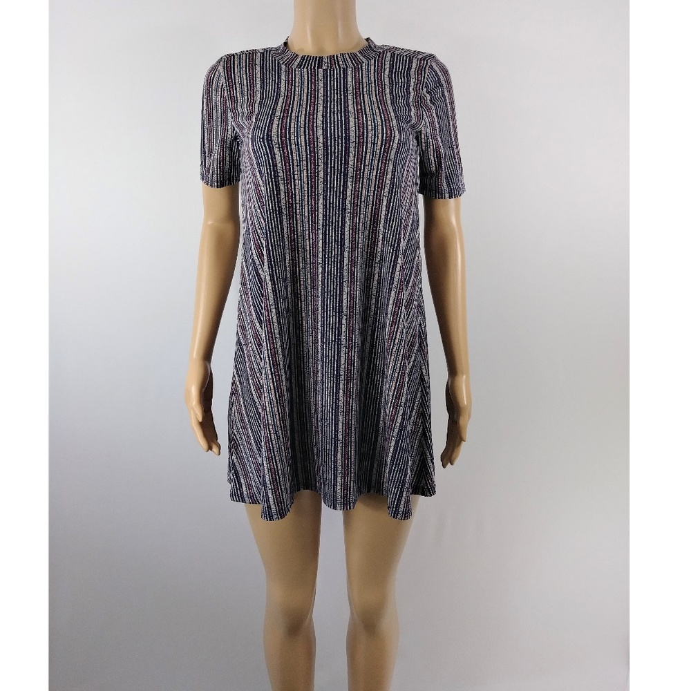 BCB Generation Blue Combo Stripe Dress